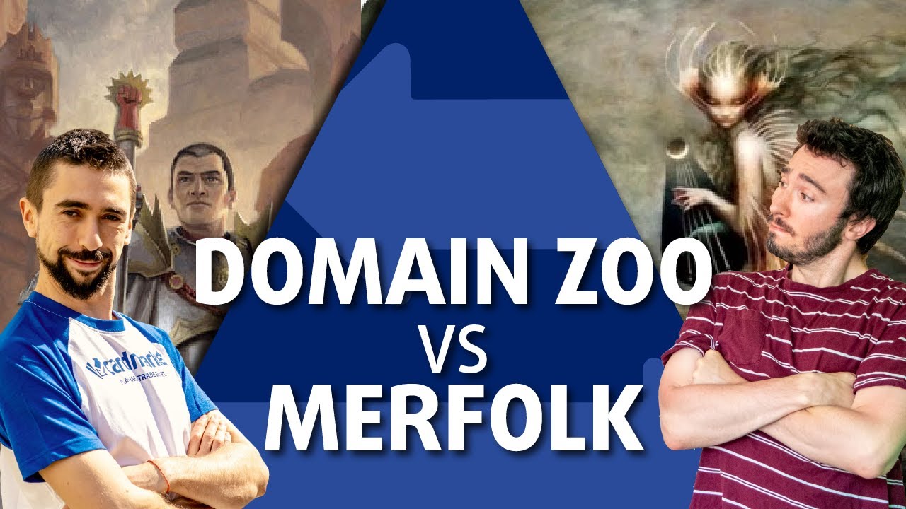 Domain Zoo Vs Merfolk 【 Paper Modern Gameplay 】