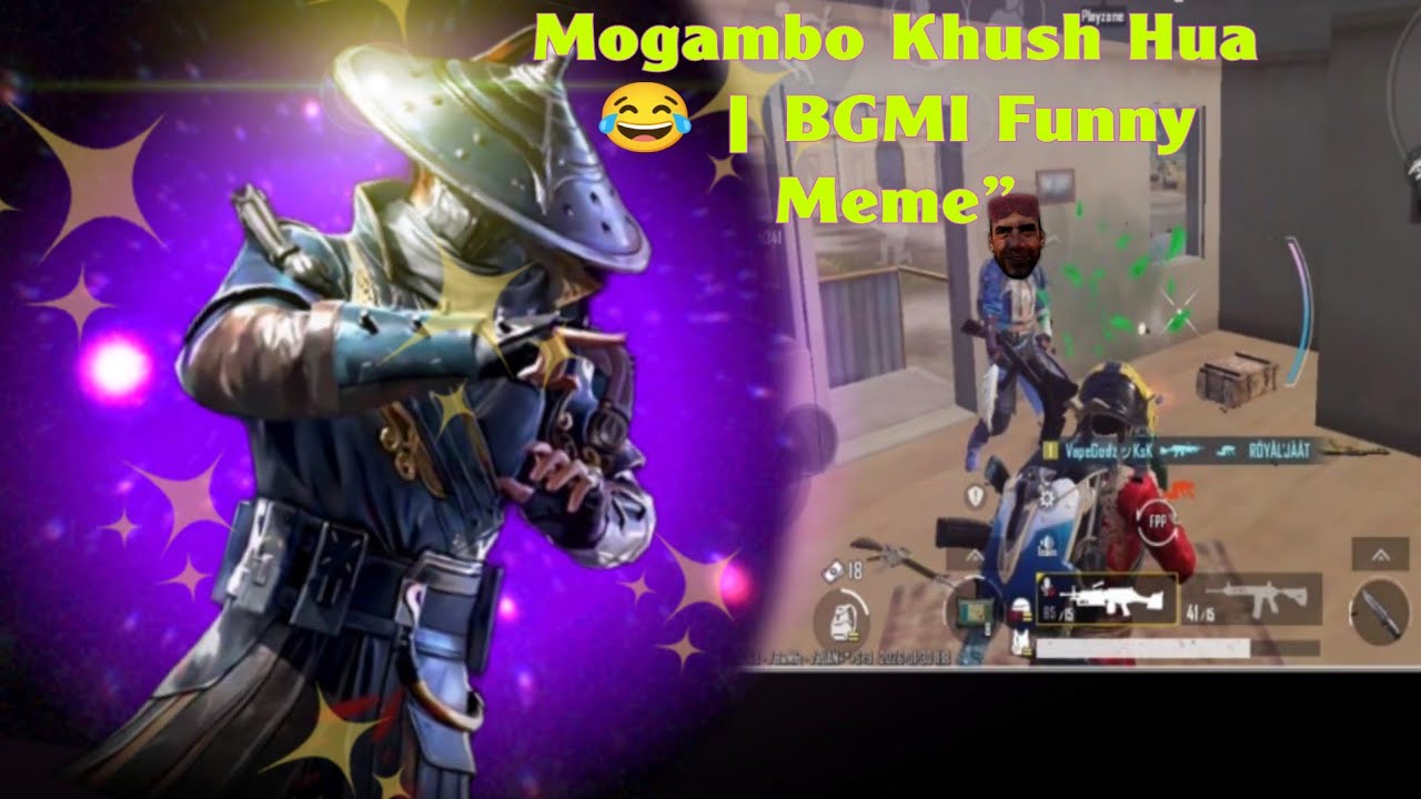 Mogambo Khush Hua 😂 | BGMI Funny video