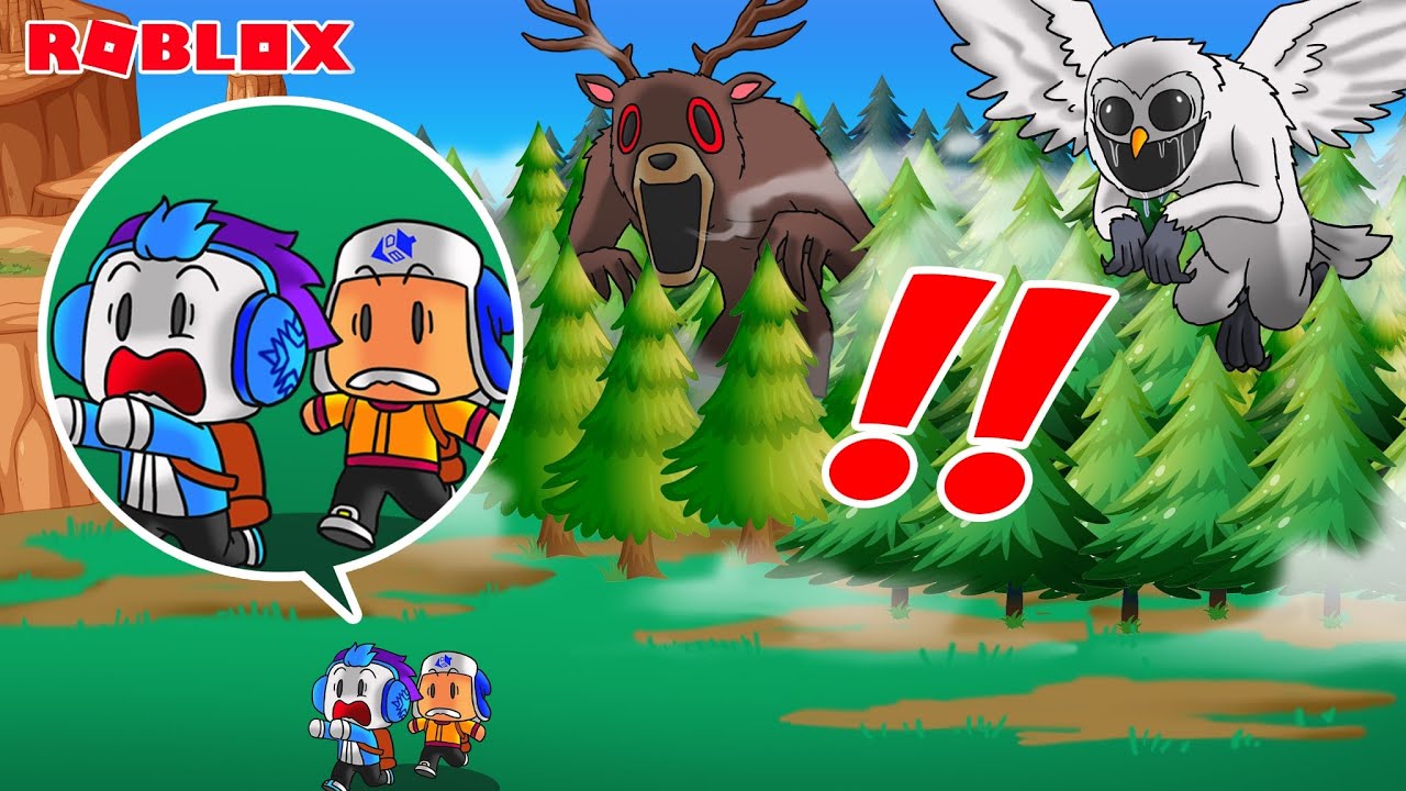 BABY DEK DAN OCIL BERHASIL KABUR DARI HUTAN TERLARANG RUSA TERKUTUK DAN BURUNG TERKUTUK DI ROBLOX!