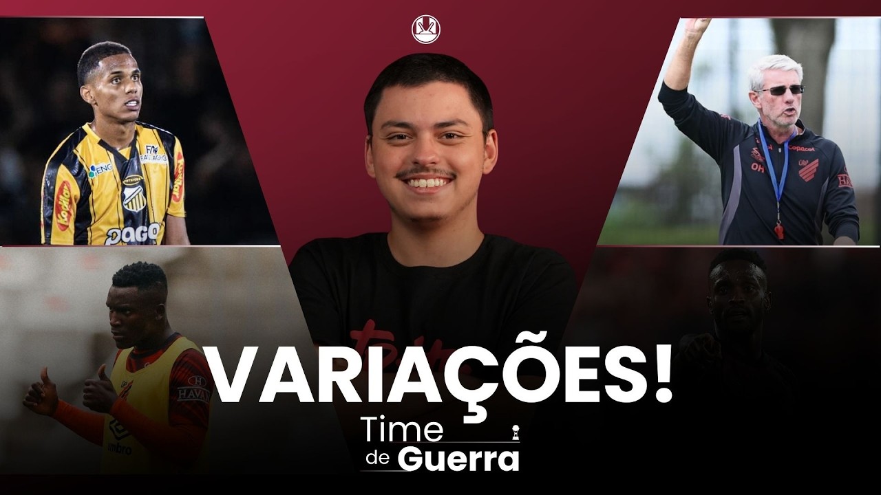 DIA D POR DANTAS NO ATHLETICO! VARIAÇÕES TÁTICAS DE ODAIR HELLMANN E O JOGO DE TRANSIÇÃO!