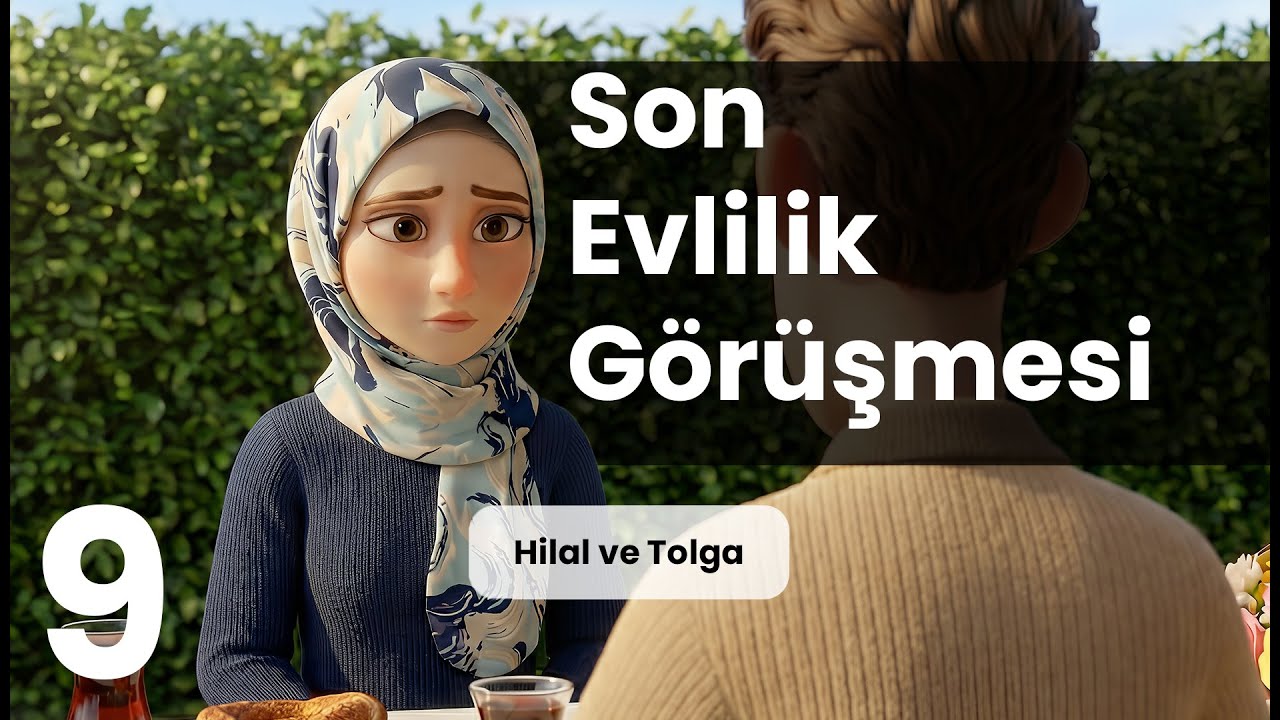 Hilal ve Tolga Bir Karar Veriyor! | Bölüm 9 #dizi #animasyon #evlilik