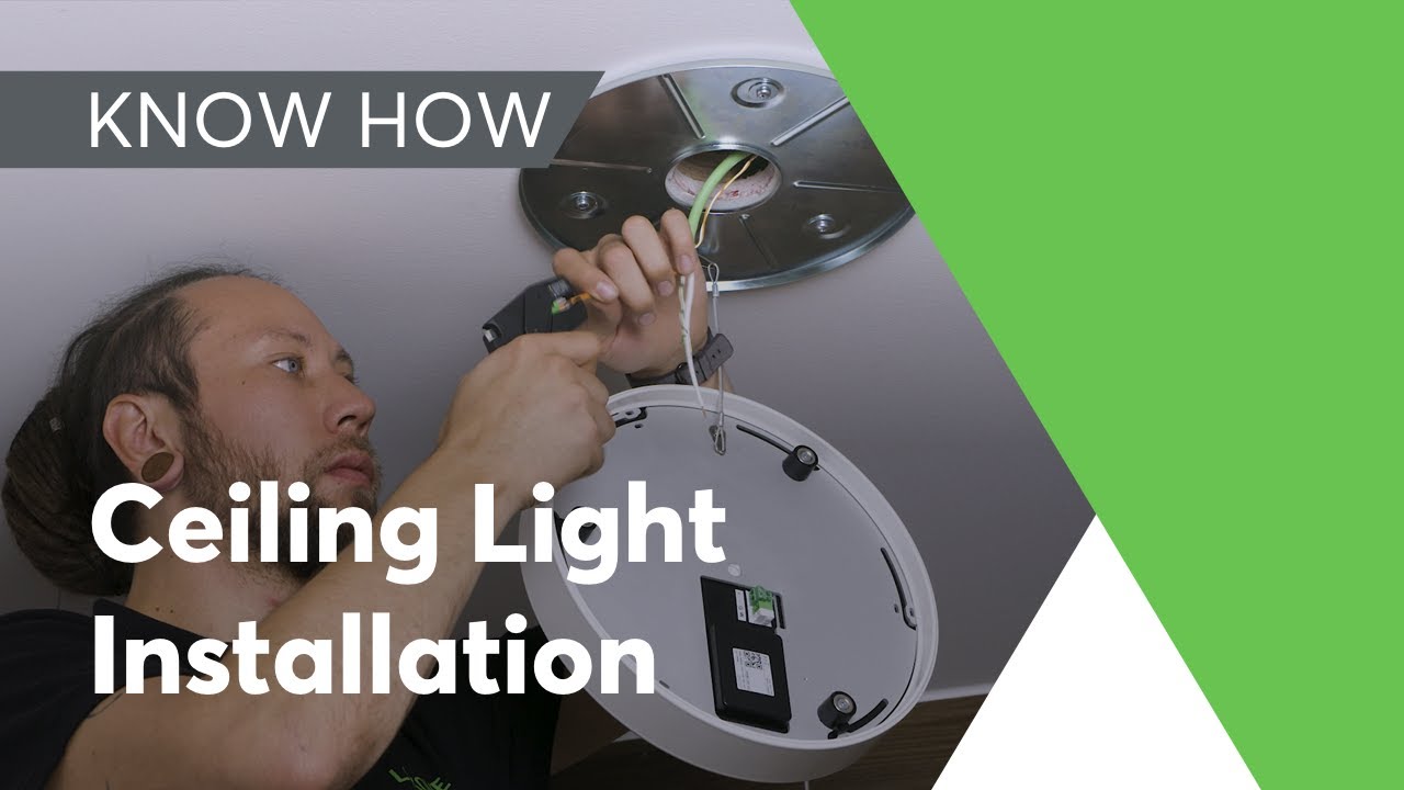 LED Ceiling Light RGBW Tree - Unboxing, installing and pairing