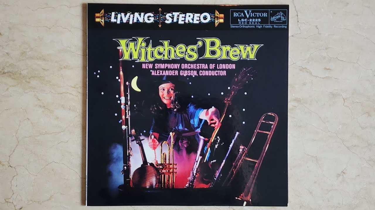 [LP] DANSE MACABRE, Op. 40, Saint-Saëns, WITCHES' BREW, Alexander Gibson - SPU Meister Silver