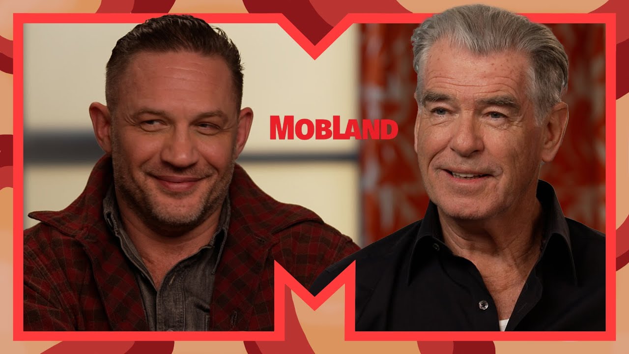 Tom Hardy & Pierce Brosnan MobLand interview 🤣 | MTV Movies