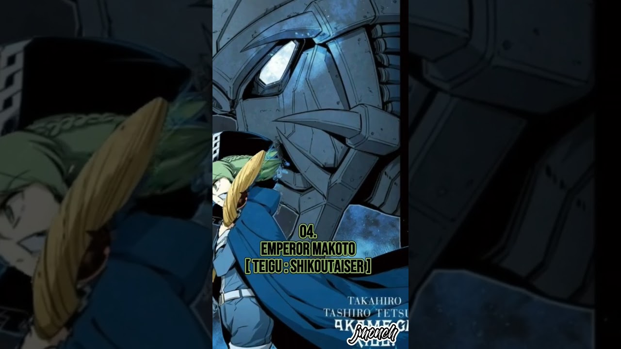top 10 Strongest Ver. Manga Akame Ga Kill  #akamegakill #akameedit #esdeath #tatsumi #wave