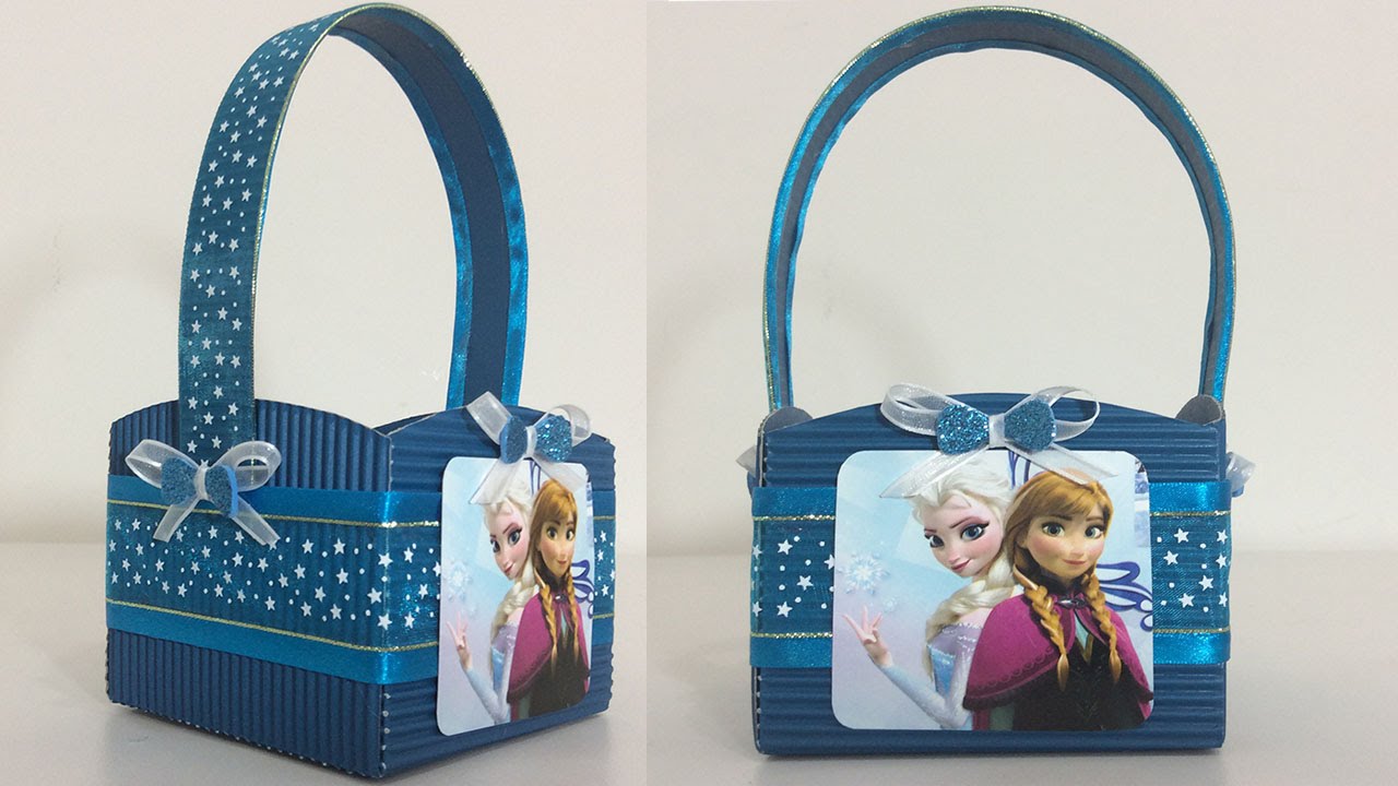 DULCERO DE FROZEN. BOLSITA DE CARTON.