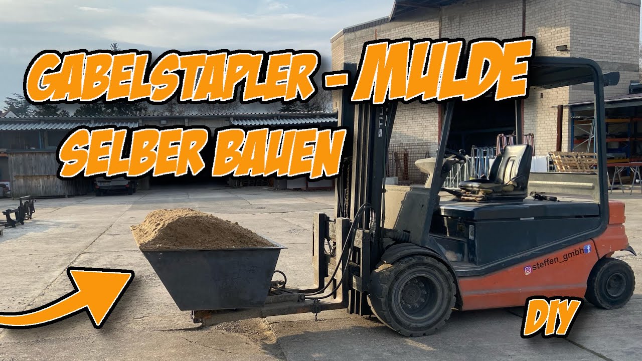 Mulde / Schaufel für Gabelstapler selber bauen | DIY | TEIL2 | Selbst&Ständig
