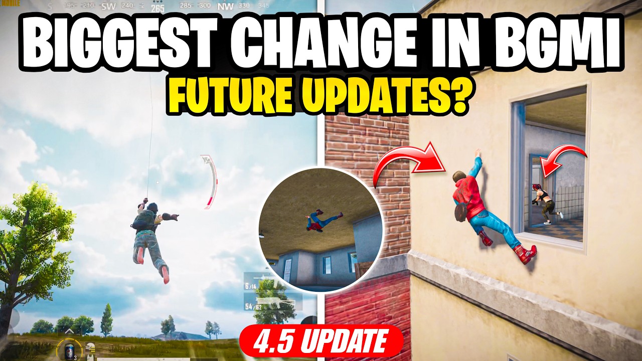 THIS WILL CHANGE BGMI UPDATES FOREVER🔥NEW BGMI 4.5 UPDATE DETAILS AND CHANGES.