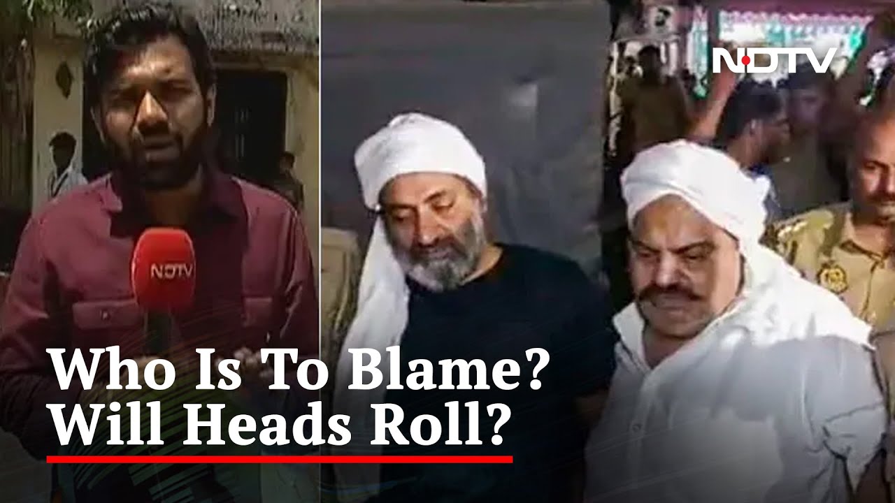 NDTV Ground Report: Atiq Ahmed's Killing Raises Big Questions For UP Cops