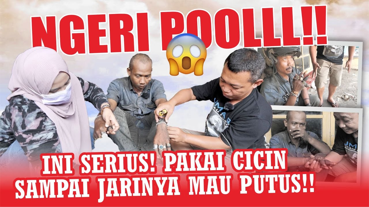 JAR!NYA PUT*S 😰❗SERAAMM - CINCINnya MASUK DAG!NG
