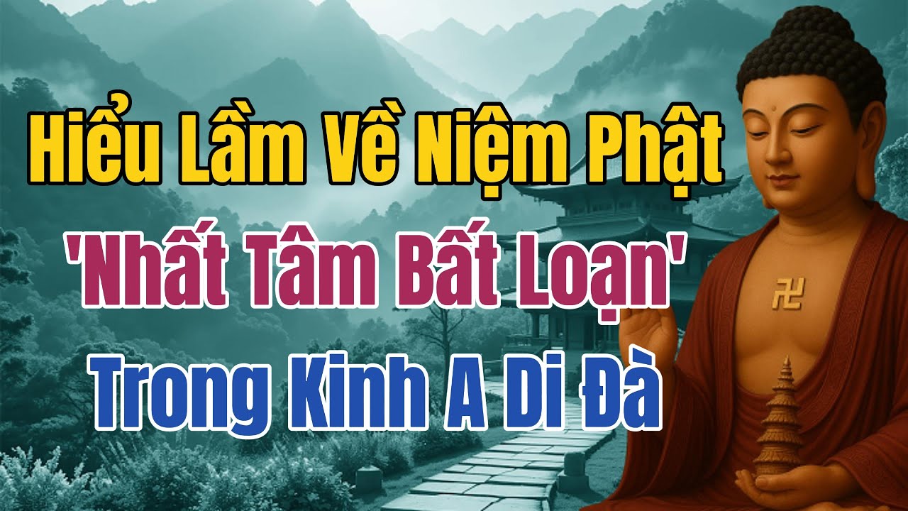 Hiểu Lầm “Nhất Tâm Bất Loạn” Trong Kinh A Di Đà – Hành Đúng Pháp Môn Niệm Phật
