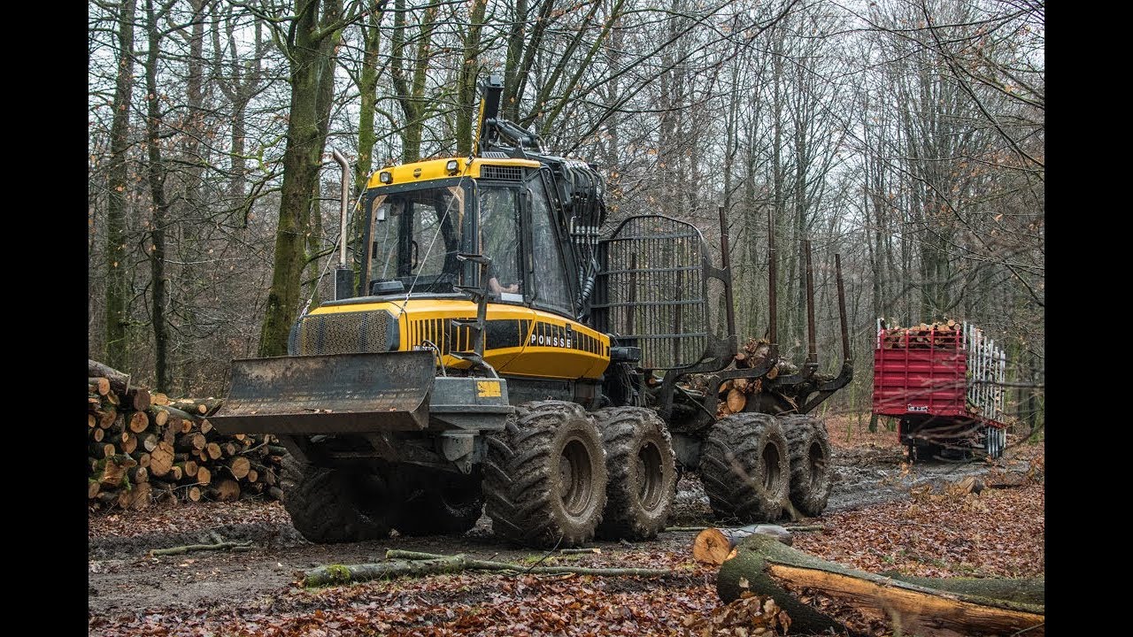 PONSSE WISENT :  🌳 DEBARDAGE DE FEUILLUS