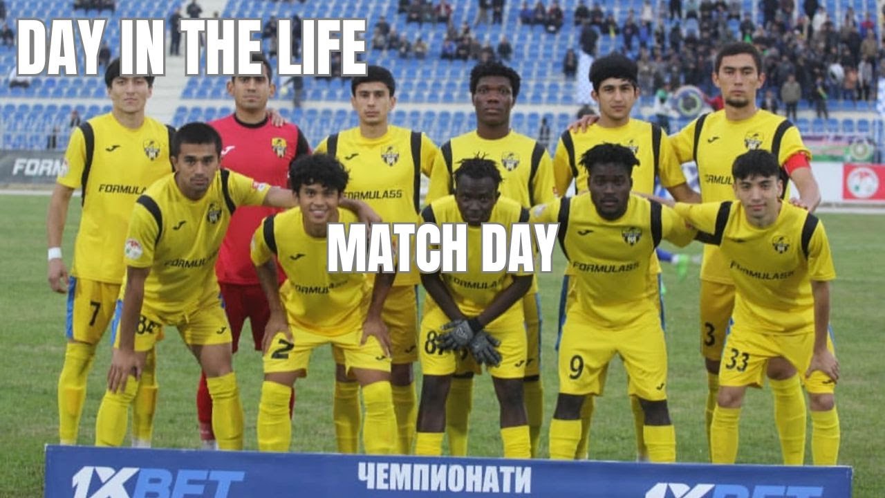 Day in the Life of a Professional Footballer | Game Day in Asia