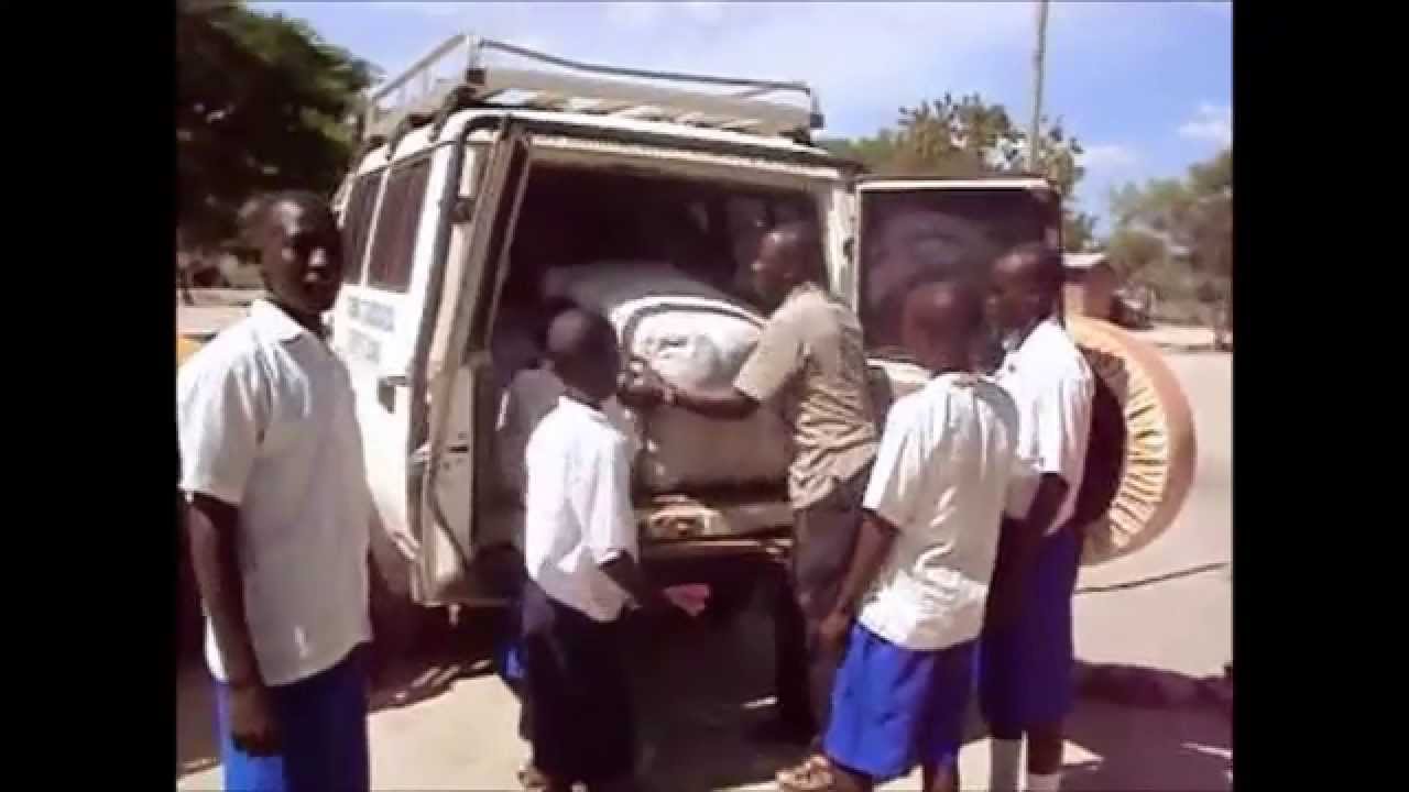 Tanzania, Manyara, Boarding Schools: Bednet distribution
