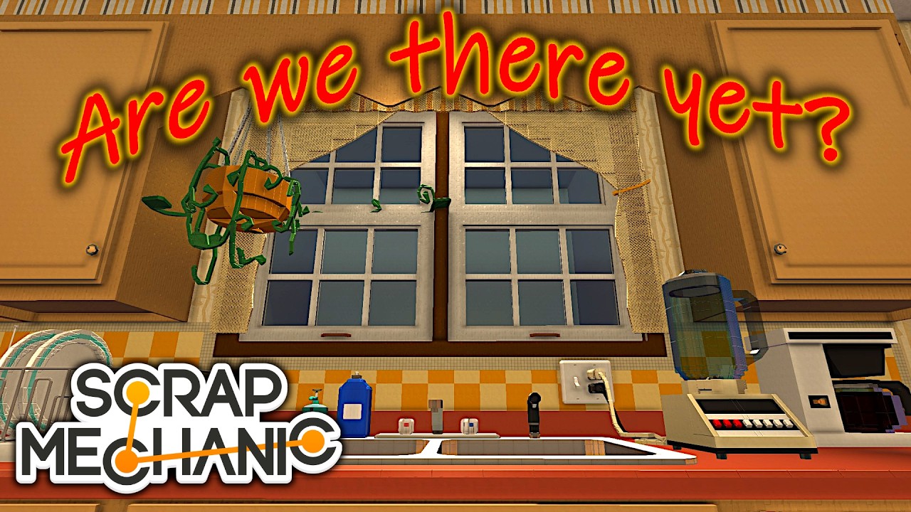 Giant Kitchen - Is It Done Yet? | Scrap Mechanic Hide & Seek Builds