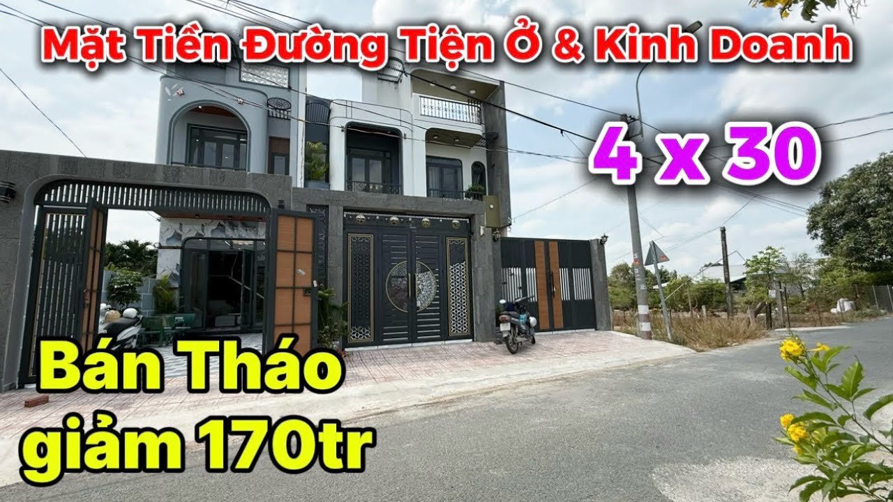 Bán Tháo Giảm 170tr Lo việc Gia Đình tiện ở & Kinh Doanh!! Sân Trước & Sân sau thoáng mát. Tập: 355