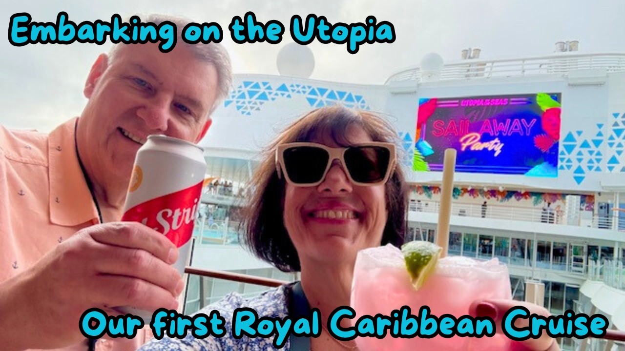 Embarking on the Utopia - Our first Royal Caribbean cruise!