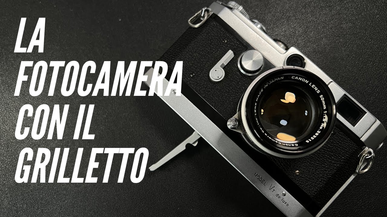 Canon Vt DeLuxe: la fotocamera con il grilletto