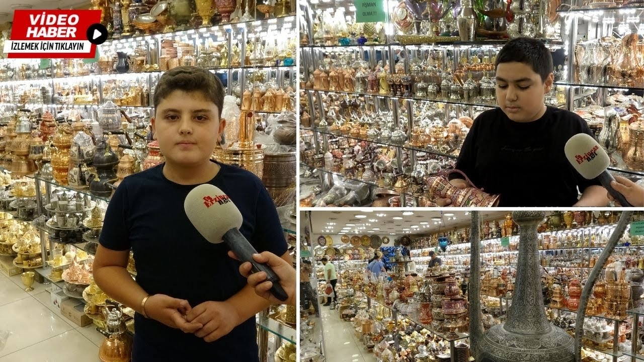 Erzincan Bakırları küçük ustalara emanet!