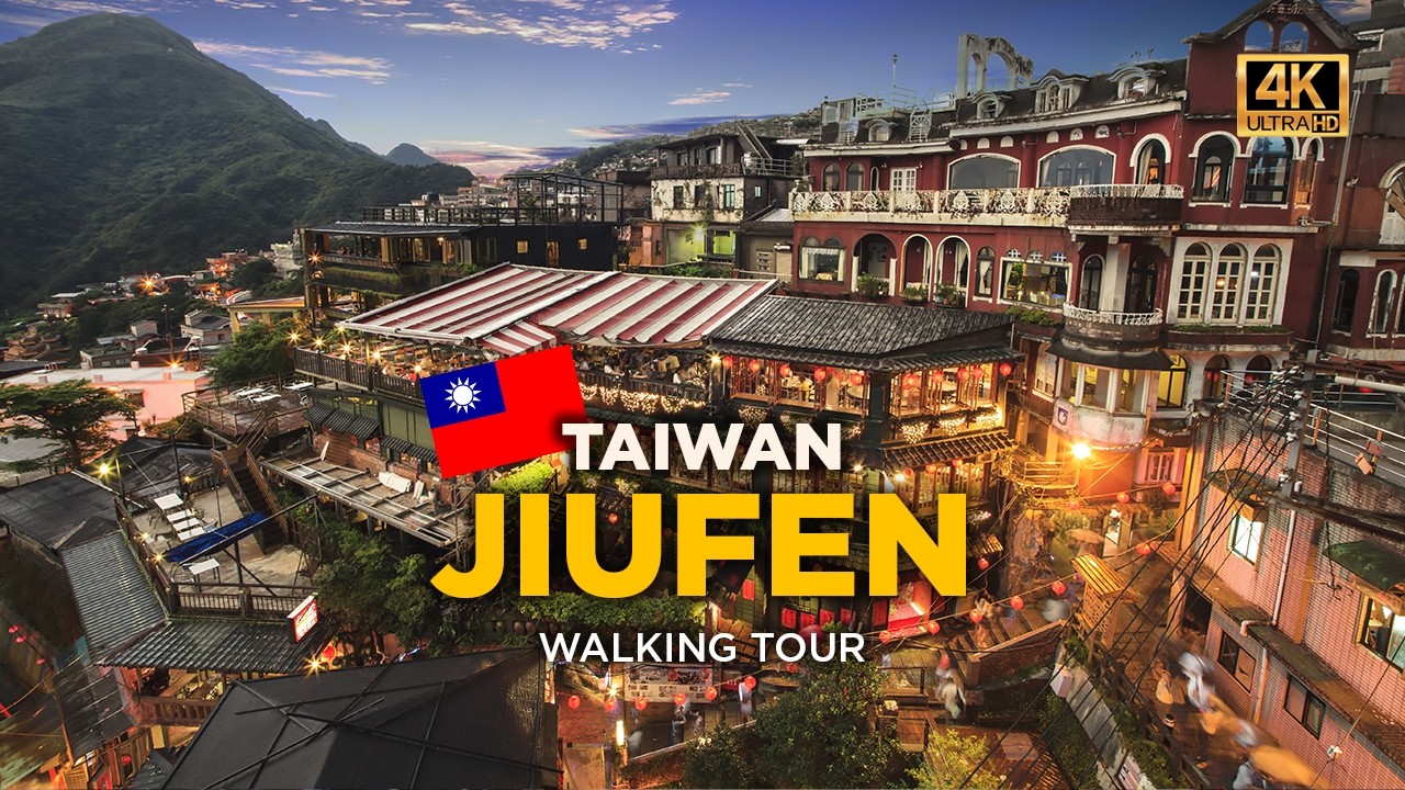 Exploring Jiufen Ancient Town, Taiwan: 4K Sunny December Walk (27°C) | Real Life 