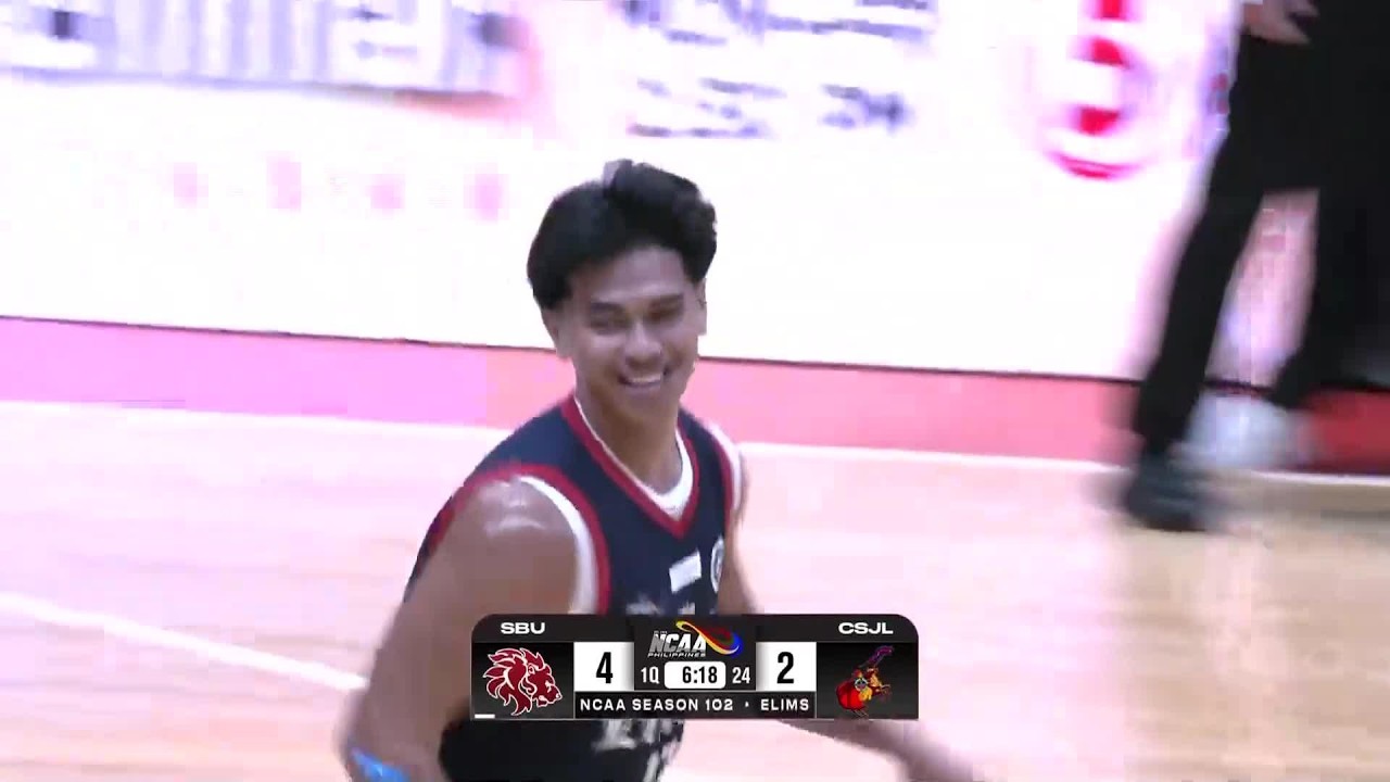 Titing Manalili&rsquo;s BIG FIRST-HALF PLAYS 🔥 for Letran vs San Beda | NCAA Season 102 Men&rsquo;s Basketball