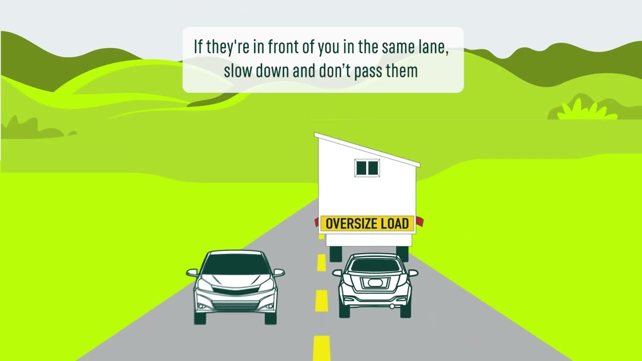 Slow Your Pace: How to drive safely when you encounter Oversize Loads