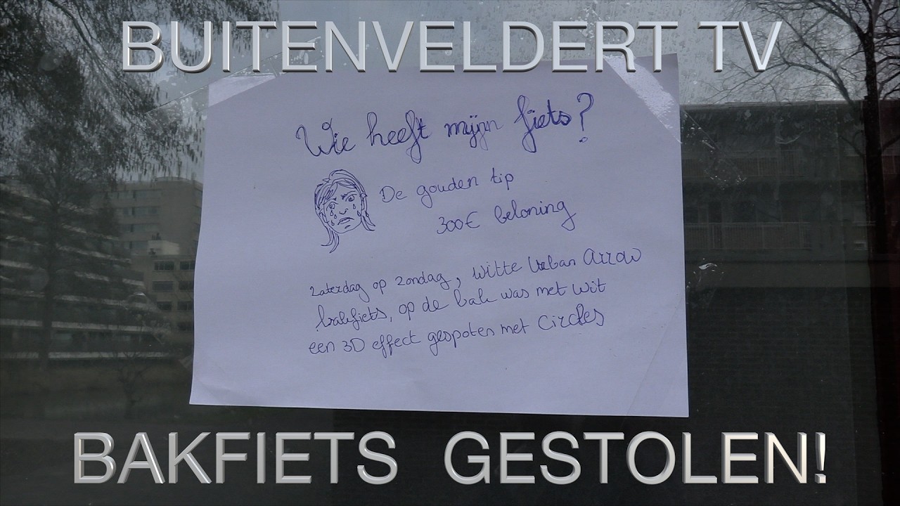 BAKFIETS GESTOLEN!