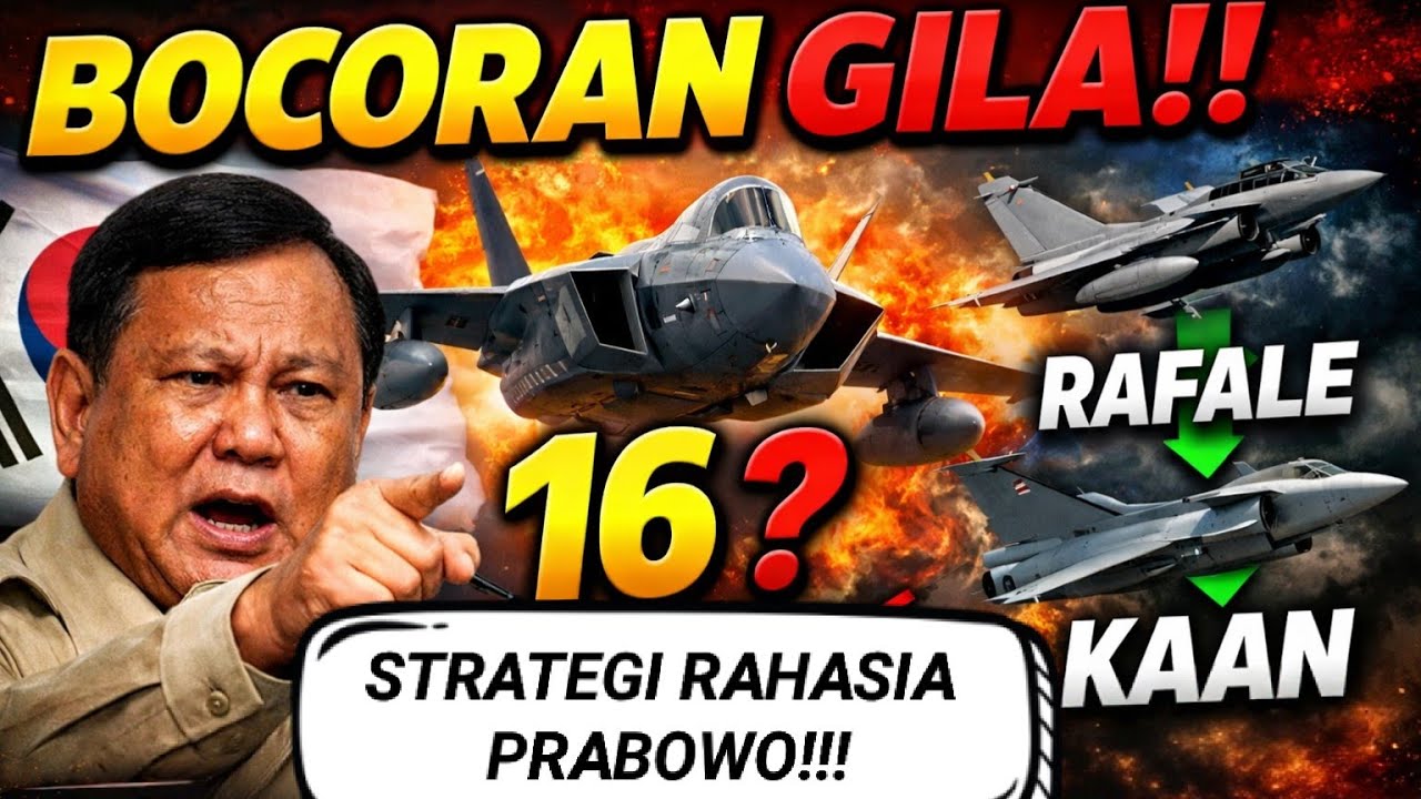 “BOCORAN GILA! Indonesia Cuma Ambil 16 KF-21?! Strategi Rahasia Prabowo Terungkap!”