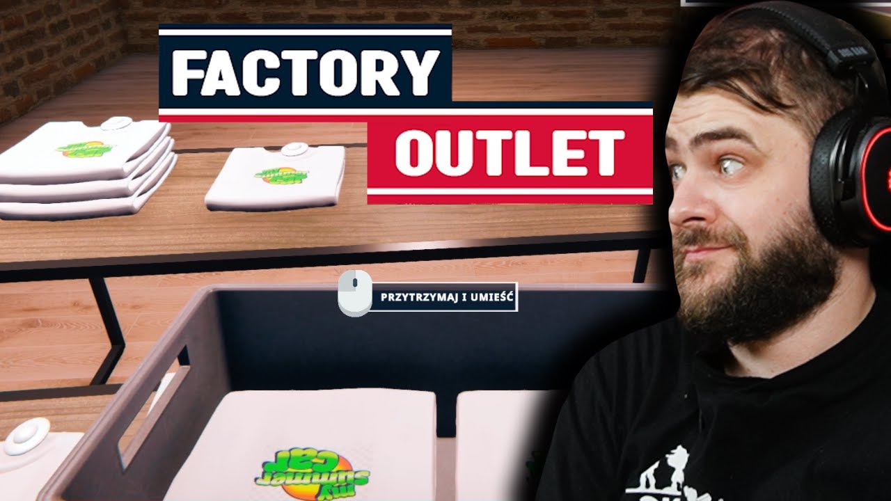 Zrobiłem koszulki z My Summer Car i je sprzedaje - Factory Outlet Simulator Demo