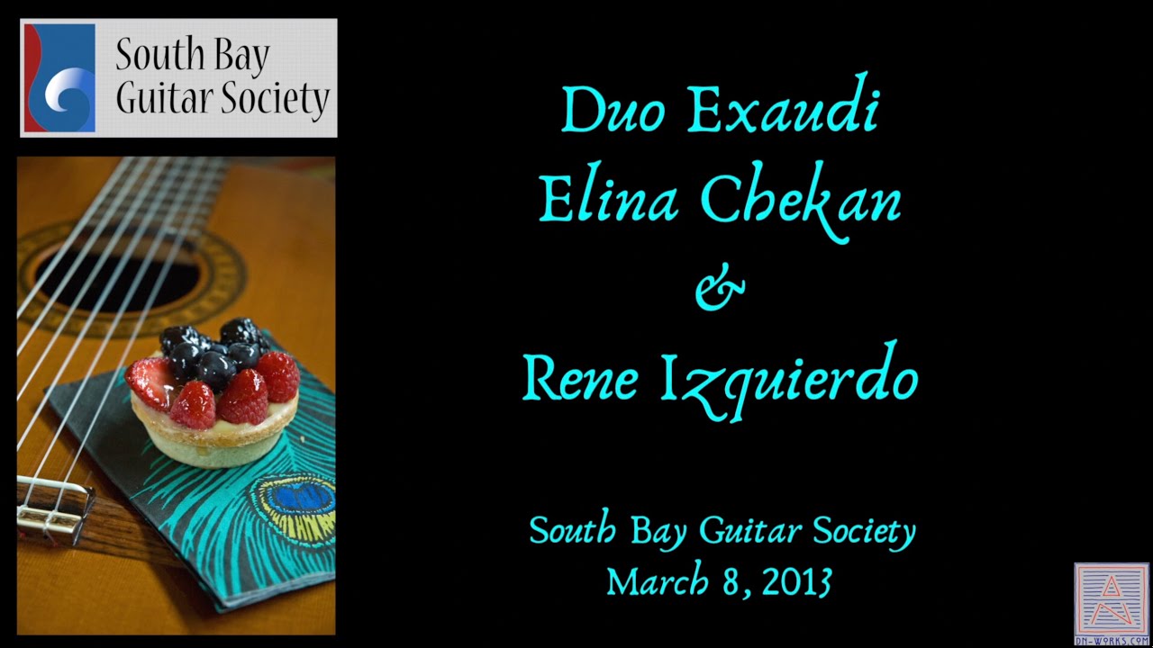 Duo Exaudi - Bach - French Suite No 2