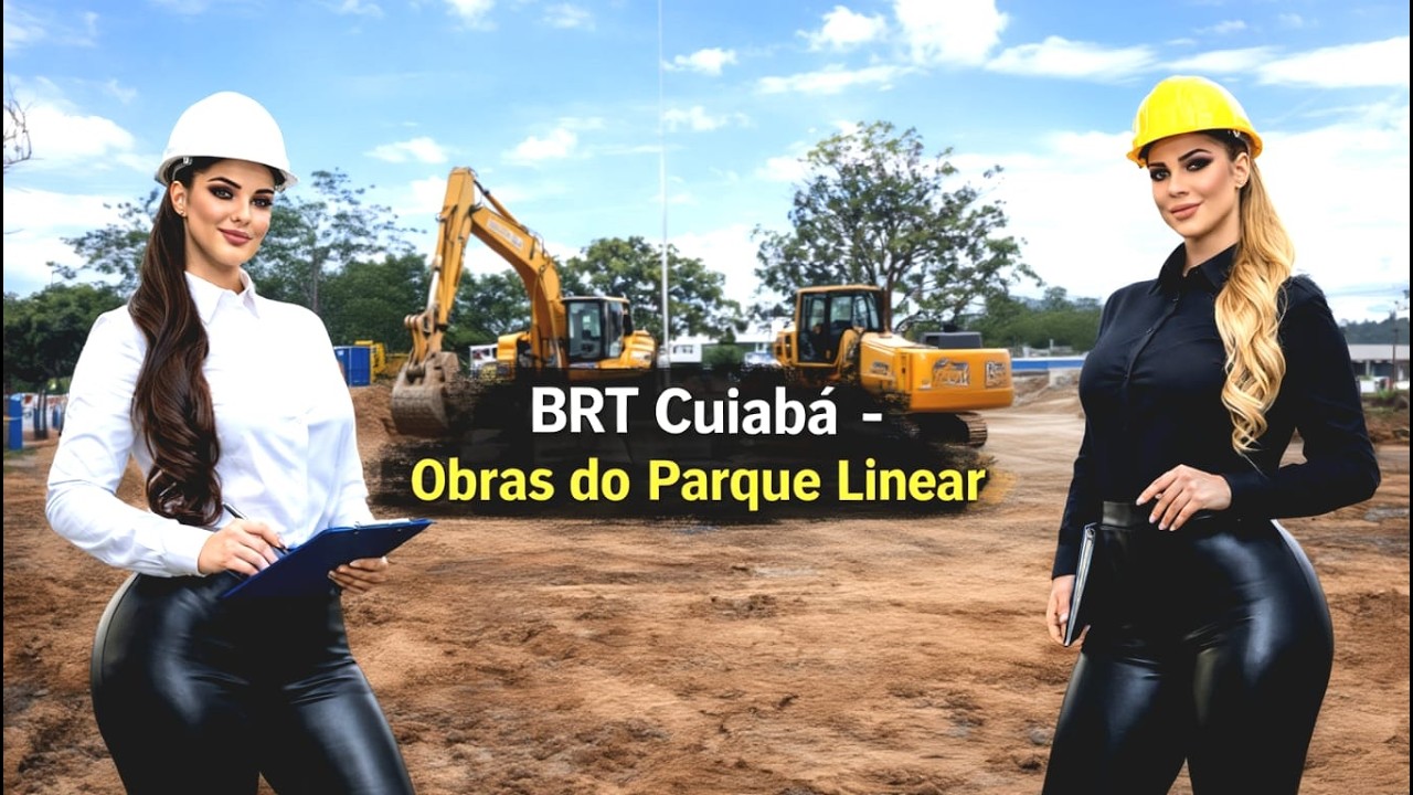 BOA TARDE AO VIVO DO BRT CPA / PARQUE LINEAR! OBRAS DE MATO GROSSO - BRASIL