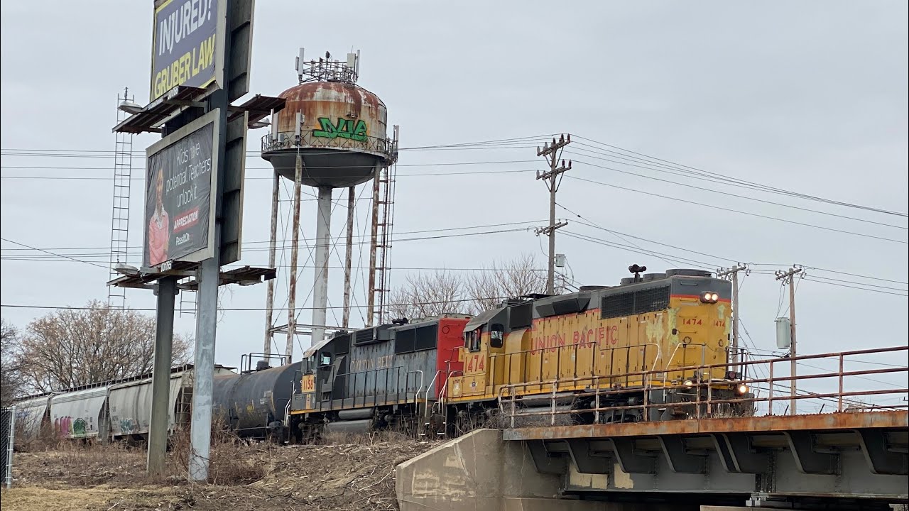 LBU51B w/ UP 1158 at CPN 102 (Wiscona) on the Shoreline Sub in Milwaukee, WI - 3/3/2026