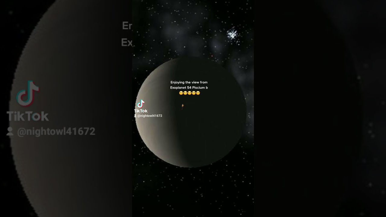 enjoying the view from Exoplanet 54 Piscium b (HD 3651 b)🙂