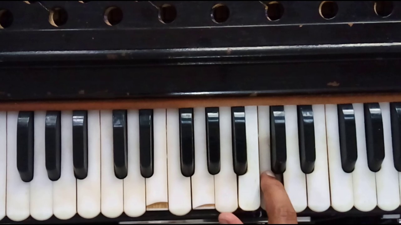 Learn Shabad Ram Simar Pachtaheyga On Harmonium for Male And Female Scale