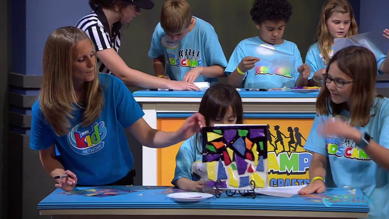 15 - “Stained Glass Pasta” - 3ABN Kids Camp Creation Crafts