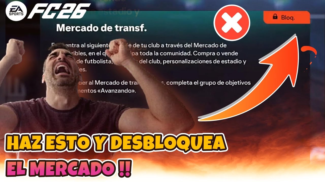 ❌FC26 | COMO DESBLOQUEAR EL MERCADO EN FC26!! HAZ ESTO YA!! #FC26 #easportsfc26 #easportsfc #eafc26