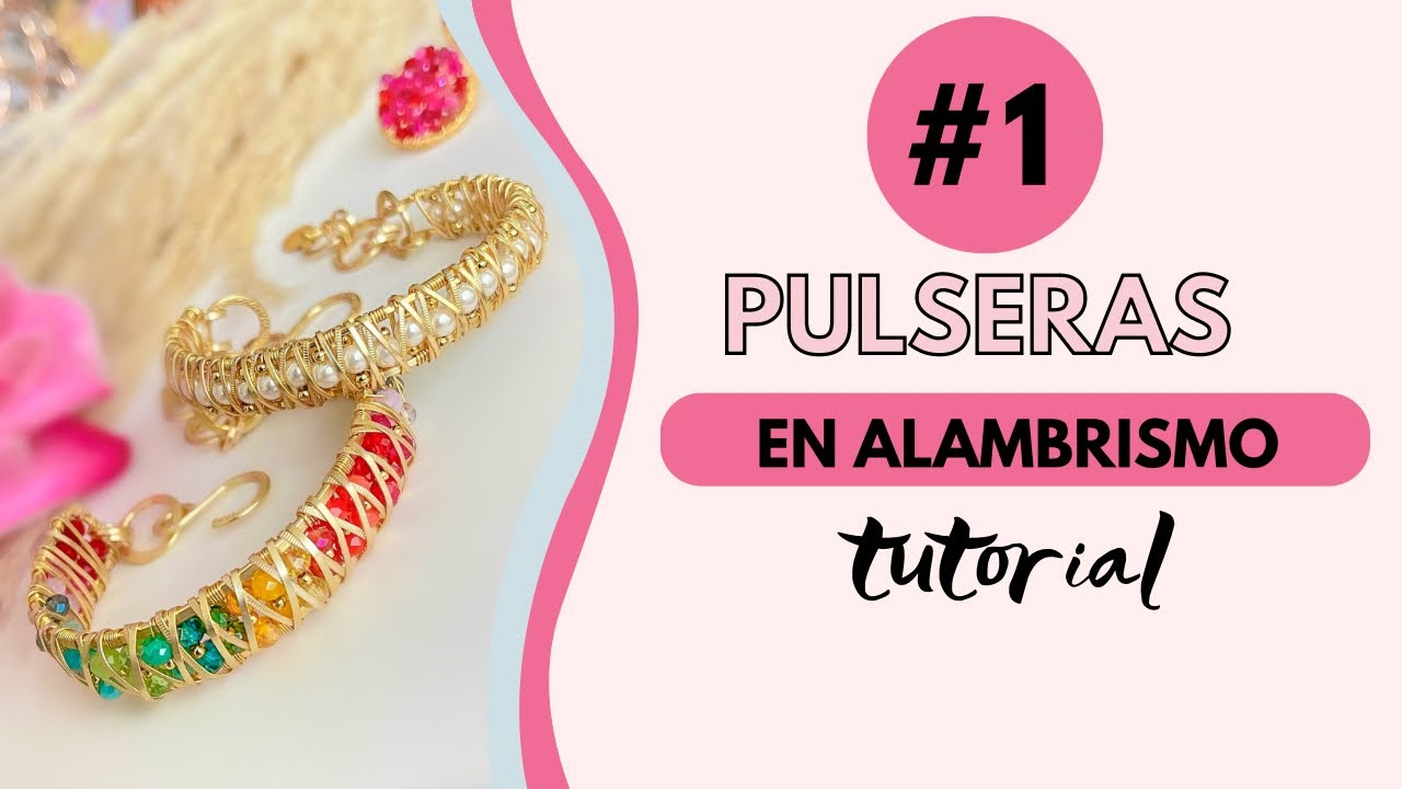🤯 SE TE VA A VOLAR LA CABEZA 🤩 con este TUTORIAL 😍 pulseras en alambrismo “Luz” 🥰