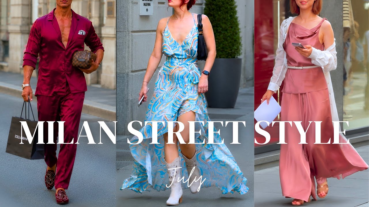 Milan&rsquo;s BEST Street Style at +35&deg;C / 95&deg;F. Italian Fashion, Exclusive Shopping & Chic Summer Trends