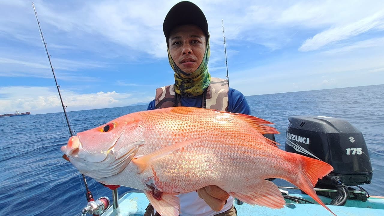 Trip Mancing Laut Dalam Mersing Tekong Bob Pemanggil, Yan Gelora