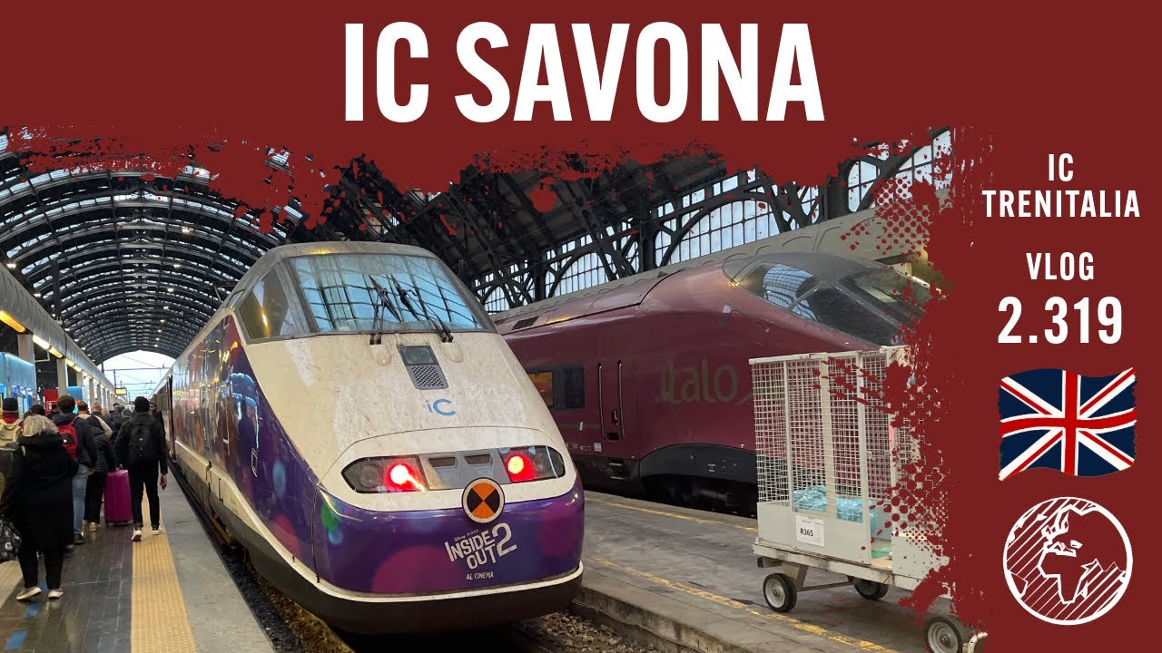 In an IC to Savona | TripReport (1st class) | Vlog 2.319