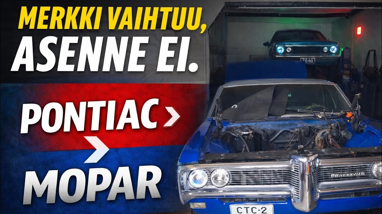 Merkki vaihtui, asenne ei. Pontiac purku ja mopar tulille?