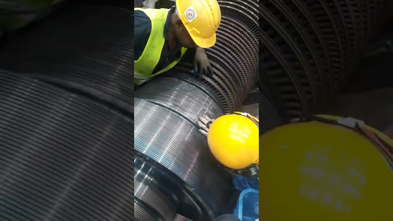 labyrinth Ring replacement on Steam Turbine Rotor
