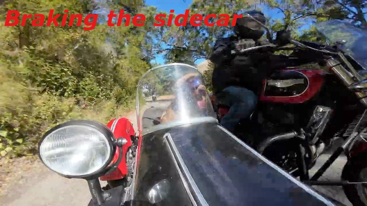 A brake for the Watsonian Squire Grand Prix Sidecar  HD 1080p