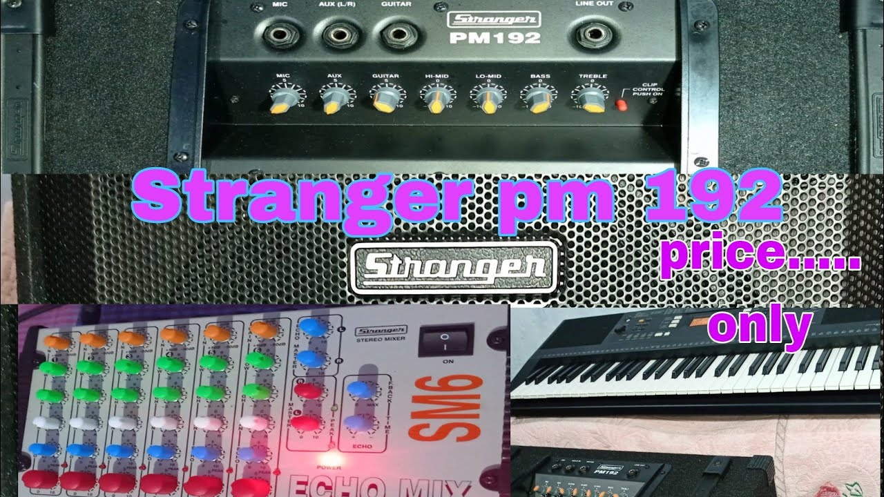 New Stranger pm 192 / Sm6 mixer unboxing....2022