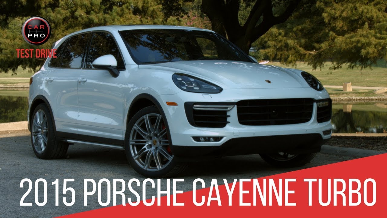 2015 Porsche Cayenne Turbo Test Drive
