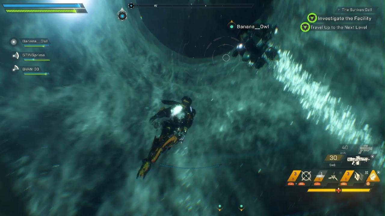 Anthem Grandmaster 3 Stronghold Sunken Cell