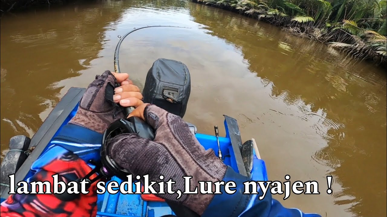 TRIP CASTING 1 MALAM DI MUSIM HUJAN,BANJIR !! TETAP DAPAT BLACKBASS !!