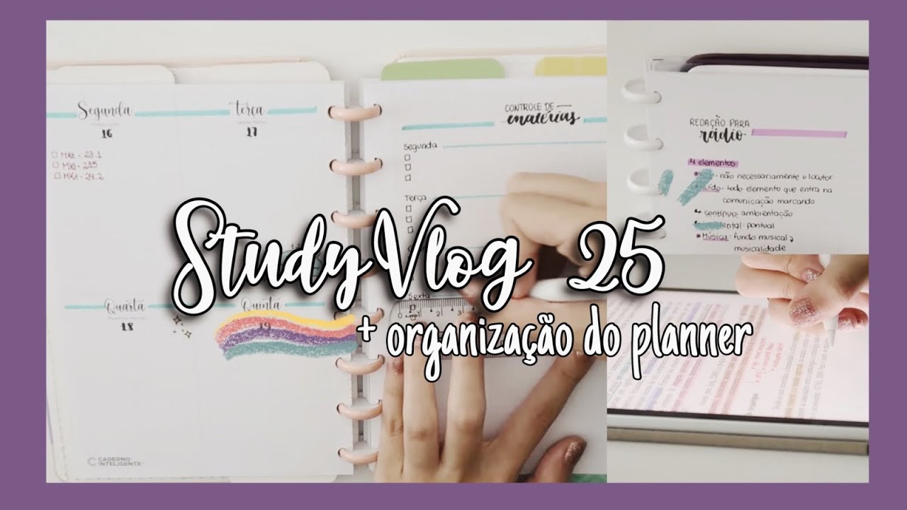 StudyVlog 25 | estudos + planejamento | Ana’s Studies