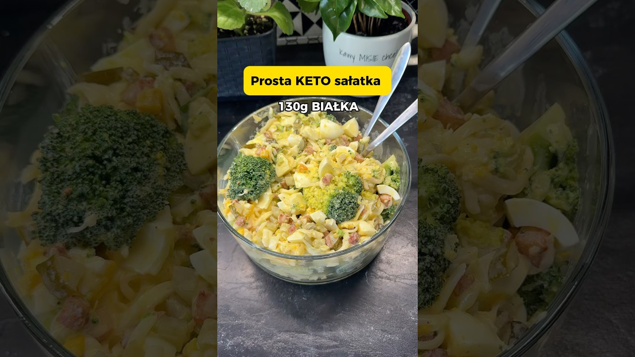 KETO SAŁATKA 130g BIAŁKA
