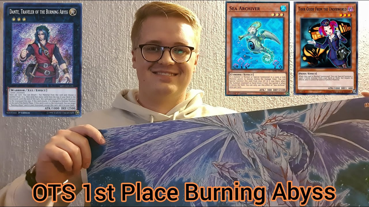 Yu-Gi-Oh! OTS Win a Mat 1st Place Burning Abyss Deck Profile April 2021 + Mat Give Away!